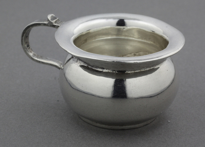 Copy of 18th Century Dutch Silver Miniature Chamber Pot - Van Geffen